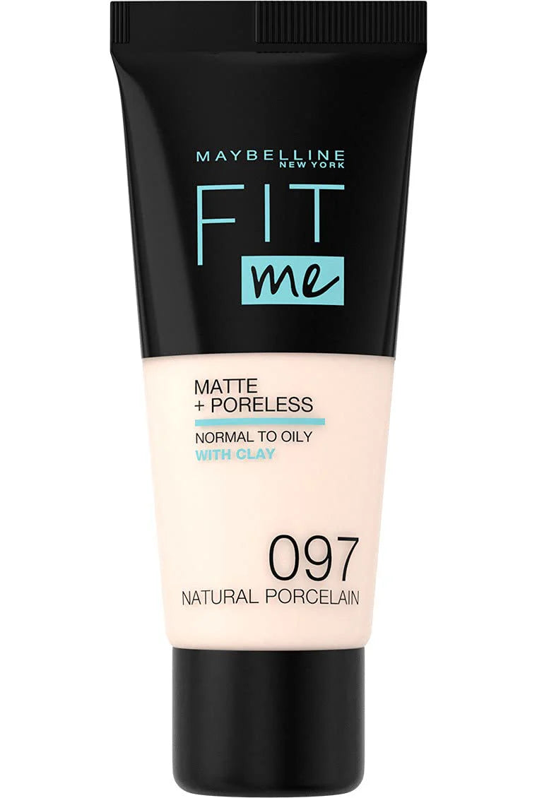 Maybelline New York Fit Me Matte & Poreless Liquid Foundation Tube-30 ml
