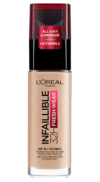 L'Oreal Infallible Foundation Breathable Liquid 24H Fresh Wear
