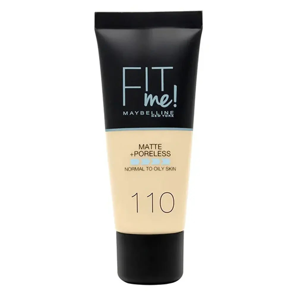 Maybelline New York Fit Me Matte & Poreless Liquid Foundation Tube-30 ml