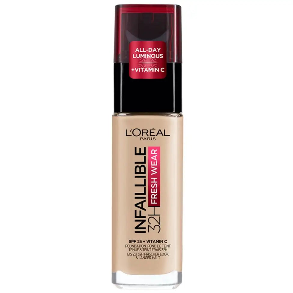L'Oreal Infallible Foundation Breathable Liquid 24H Fresh Wear