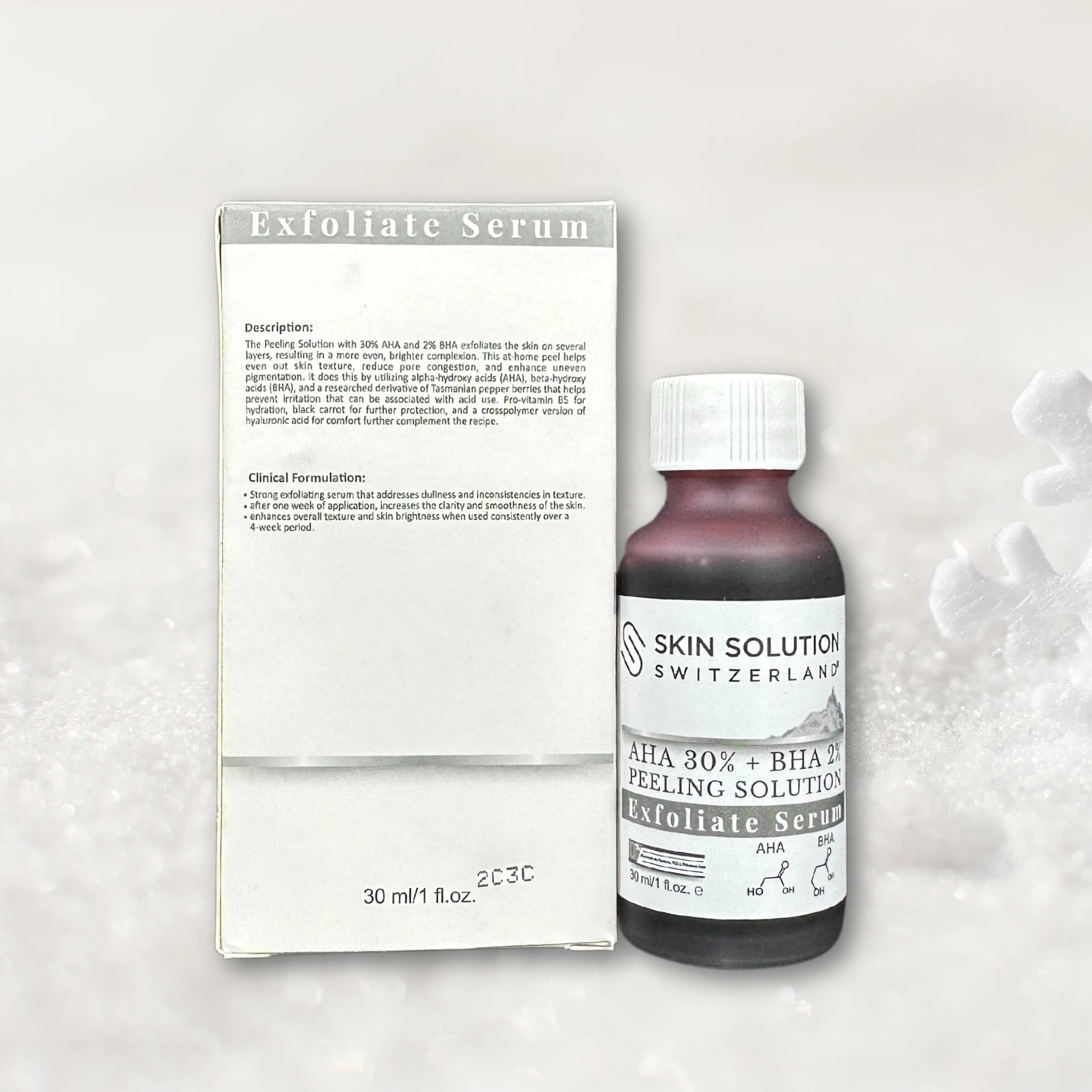 Skin Solution AHA 30 BHA 2 Peeling Solution Serum 30ml Pakistan