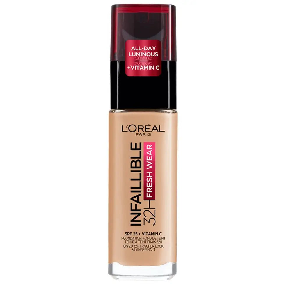 L'Oreal Infallible Foundation Breathable Liquid 24H Fresh Wear
