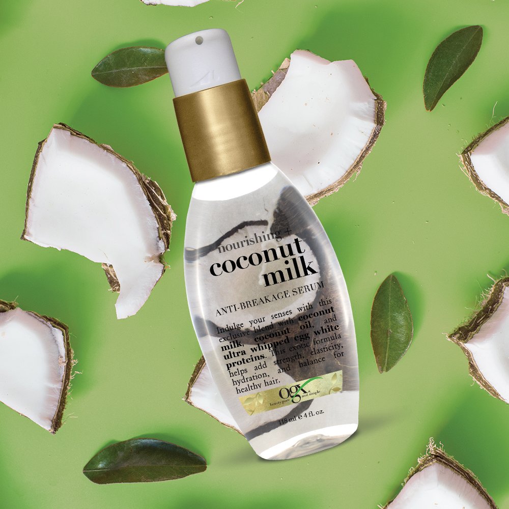 Ogx Nourishing + Coconut Milk Anti Breakage Serum118Ml