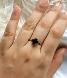 Black Clover Adjustable Ring