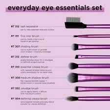 Real Techniques Everyday Eye Essentials Brush Set Pakistan