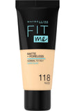 Maybelline New York Fit Me Matte & Poreless Liquid Foundation Tube-30 ml