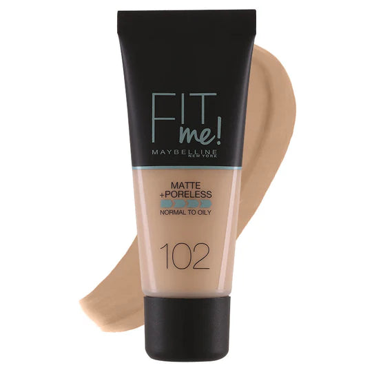 Maybelline Fit Me Matte and Poreless Foundation 30ml Pakistan- trendifypk