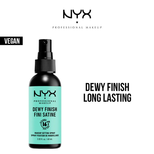 NYX LONG LASTING SETTING SPRAY DEWY FINISH (60ml)