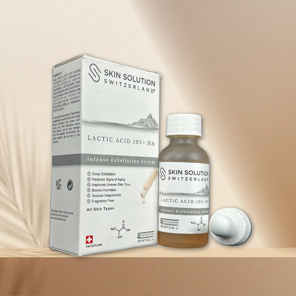 Skin Solution Lactic Acid 10% HA Intense Exfoliating Serum 30ml Pakistan