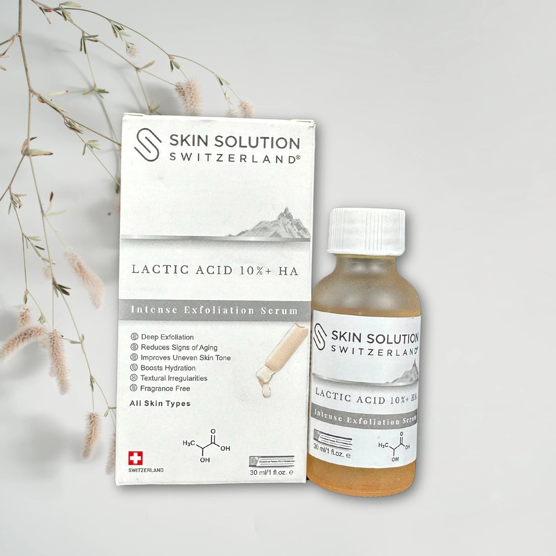Skin Solution Lactic Acid 10% HA Intense Exfoliating Serum 30ml Pakistan
