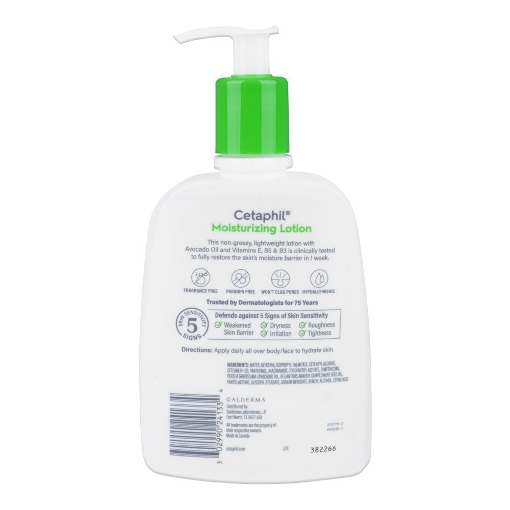 Cetaphil Moisturizing Lotion 473ml Fragrance Free Pakistan