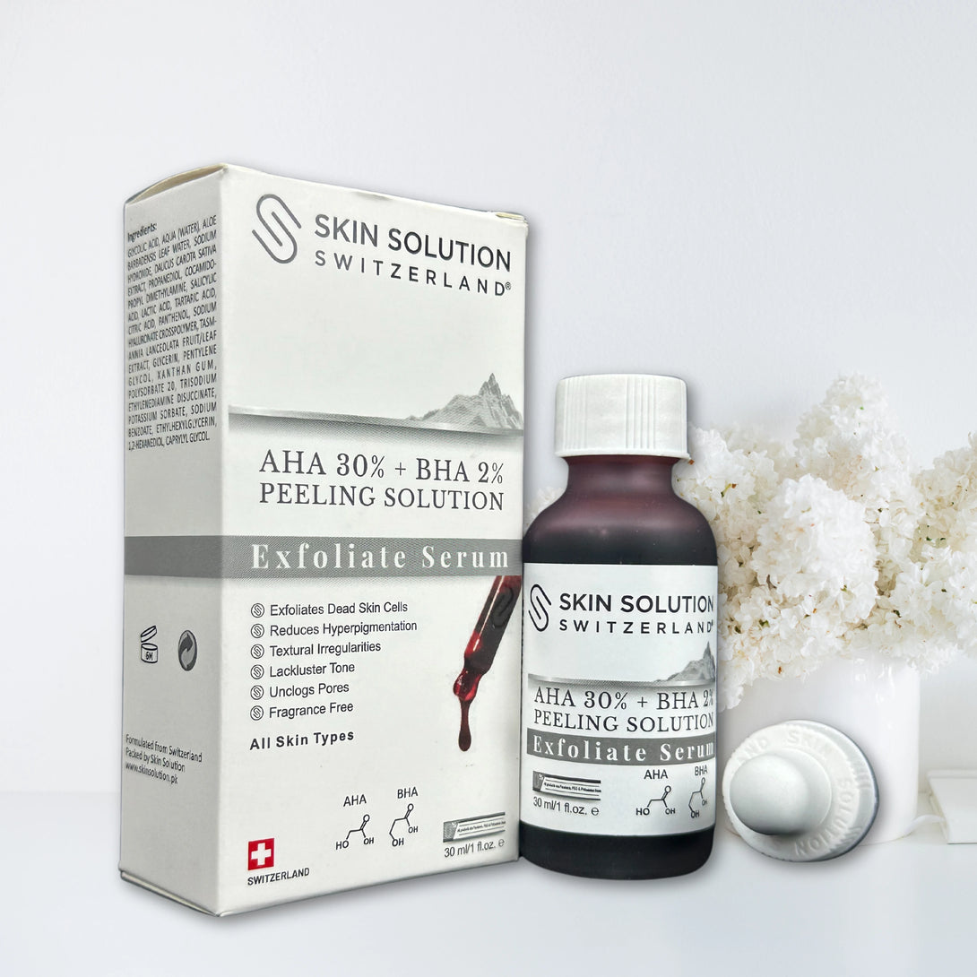 Skin Solution AHA 30 BHA 2 Peeling Solution Serum 30ml Pakistan
