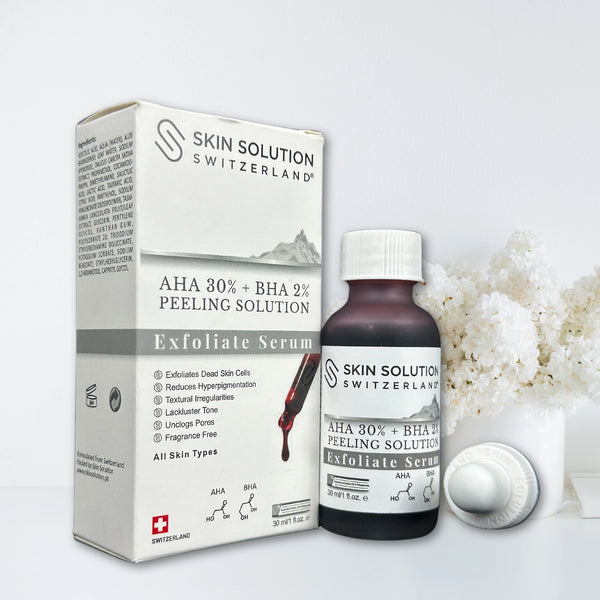 Skin Solution AHA 30 BHA 2 Peeling Solution Serum 30ml Pakistan