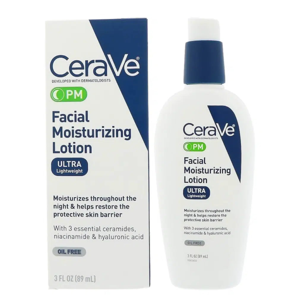 CeraVe PM Facial Moisturizing Lotion 89ml Pakistan - trendify