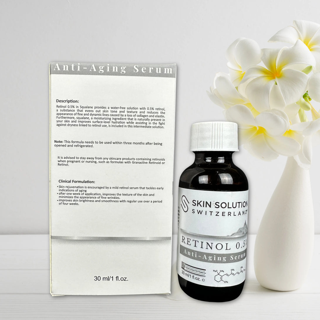Skin Solution Retinol 0.5 Anti Wrinkle Serum 30ml Pakistan