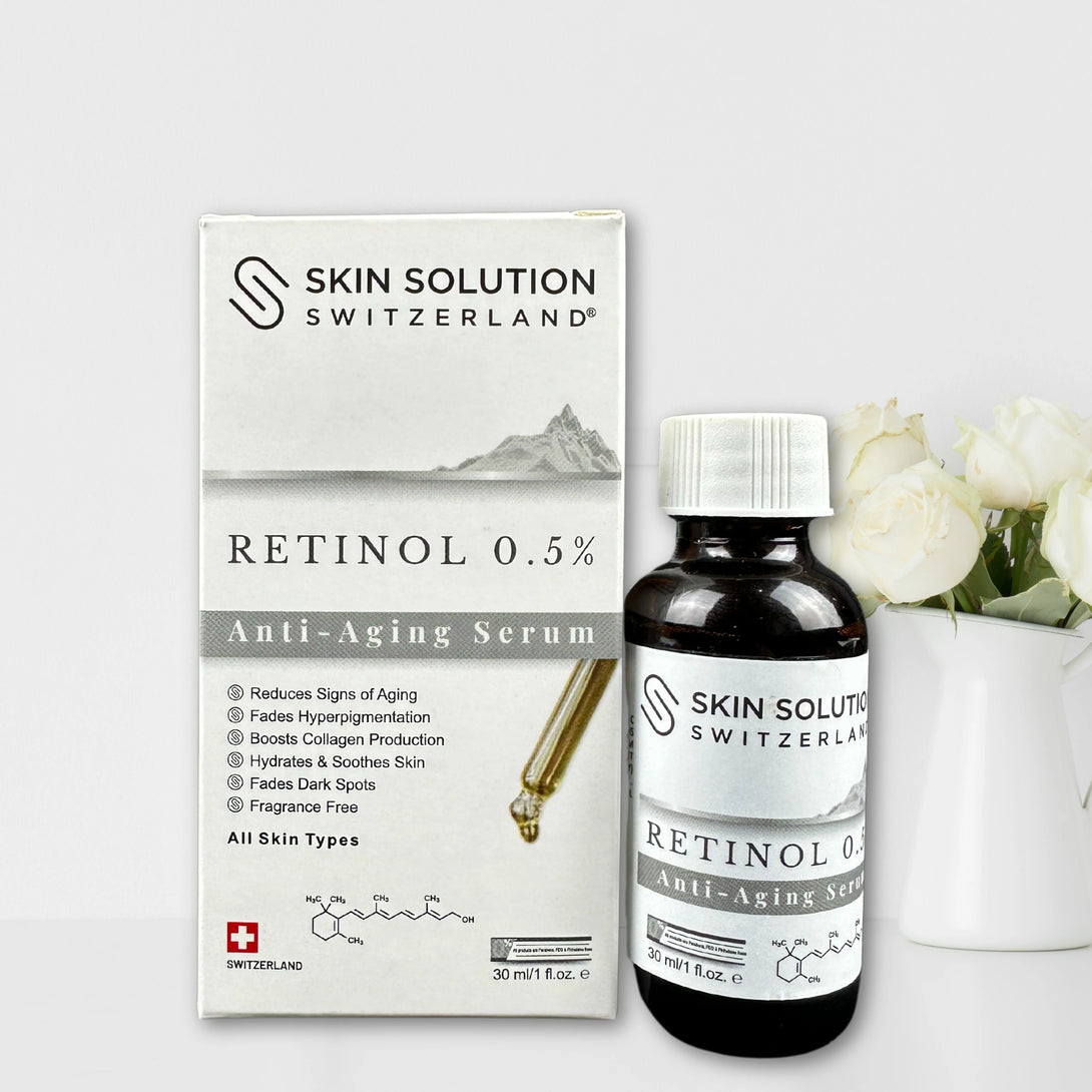 Skin Solution Retinol 0.5 Anti Wrinkle Serum 30ml Pakistan