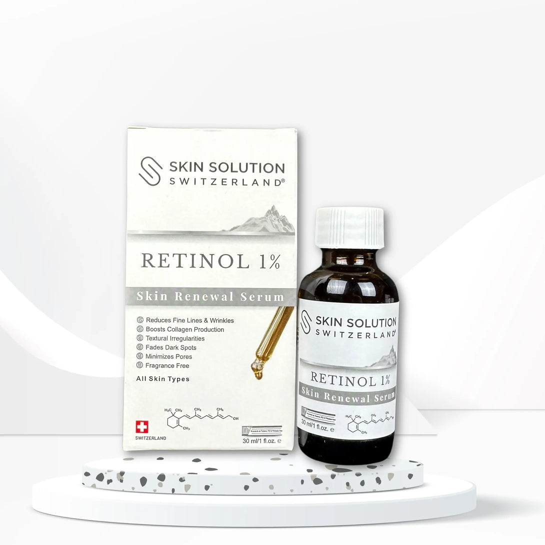 Skin Solution Retinol 1% Skin Renewal Anti Aging Serum 30ml Pakistan