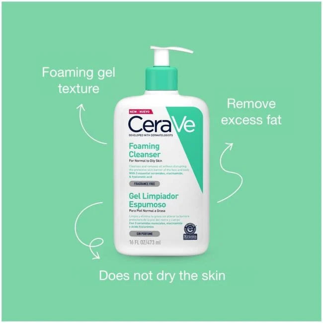 CeraVe Foaming Cleanser for Oily Skin 473ml Pakistan