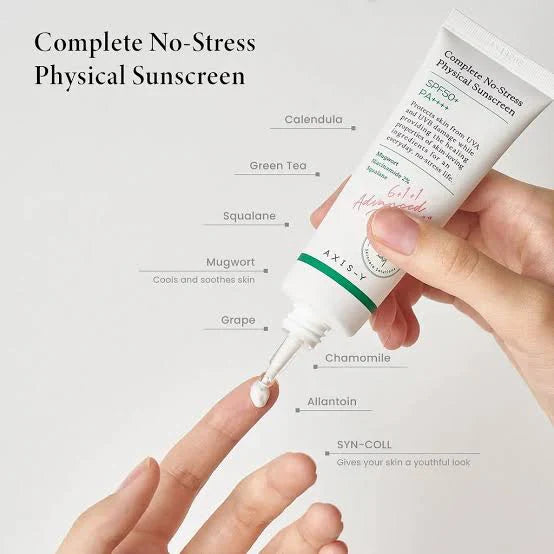 AXIS-Y No-Stress Physical Sunscreen SPF50+ Pakistan