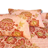 Rusty Peach Fancy Bed Sheet Set