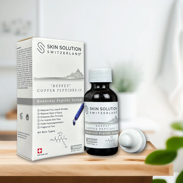 Skin Solution Buffet Copper Peptides Anti Aging Serum 30ml Pakistan