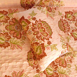 Rusty Peach Fancy Bed Sheet Set