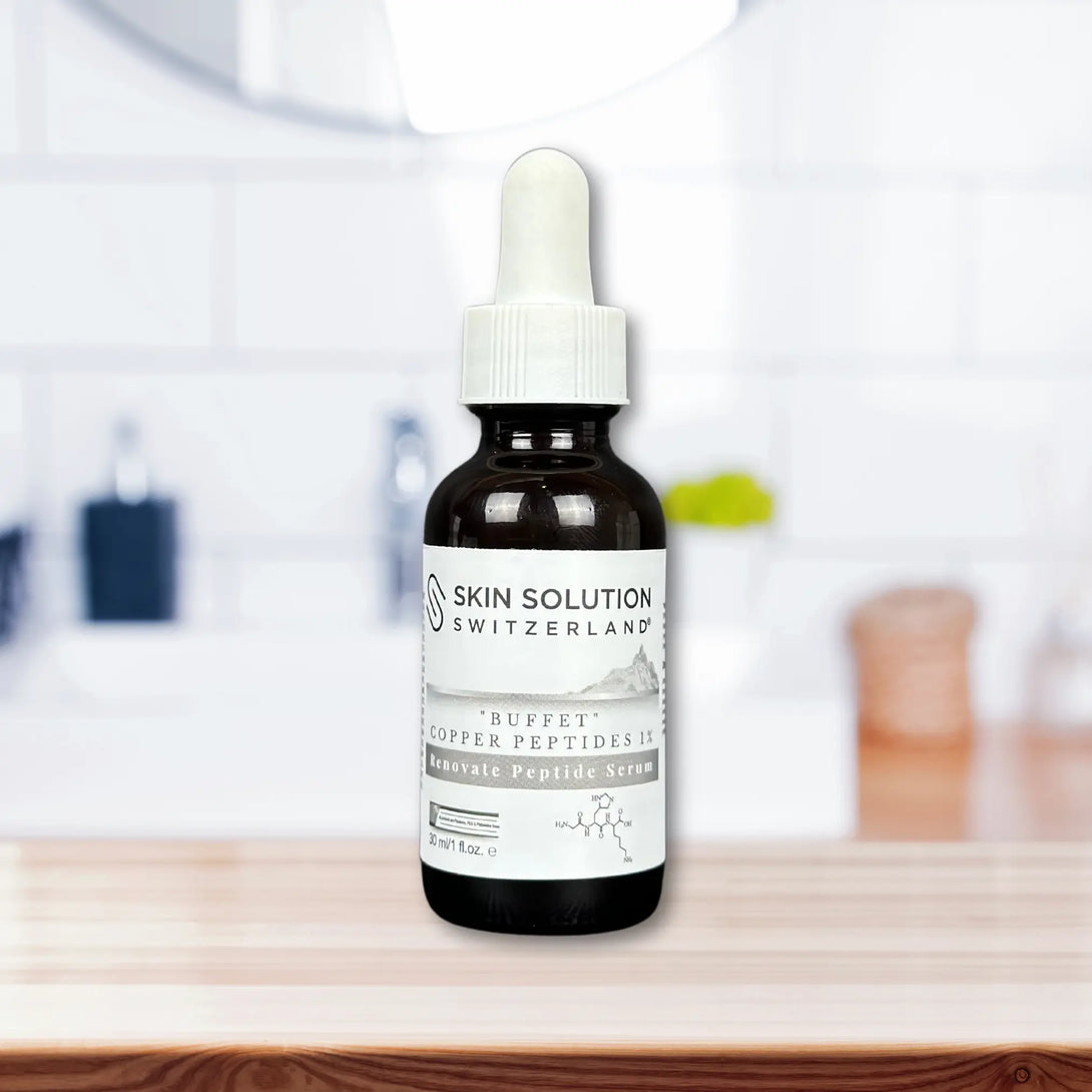 Skin Solution Buffet Copper Peptides Anti Aging Serum 30ml Pakistan