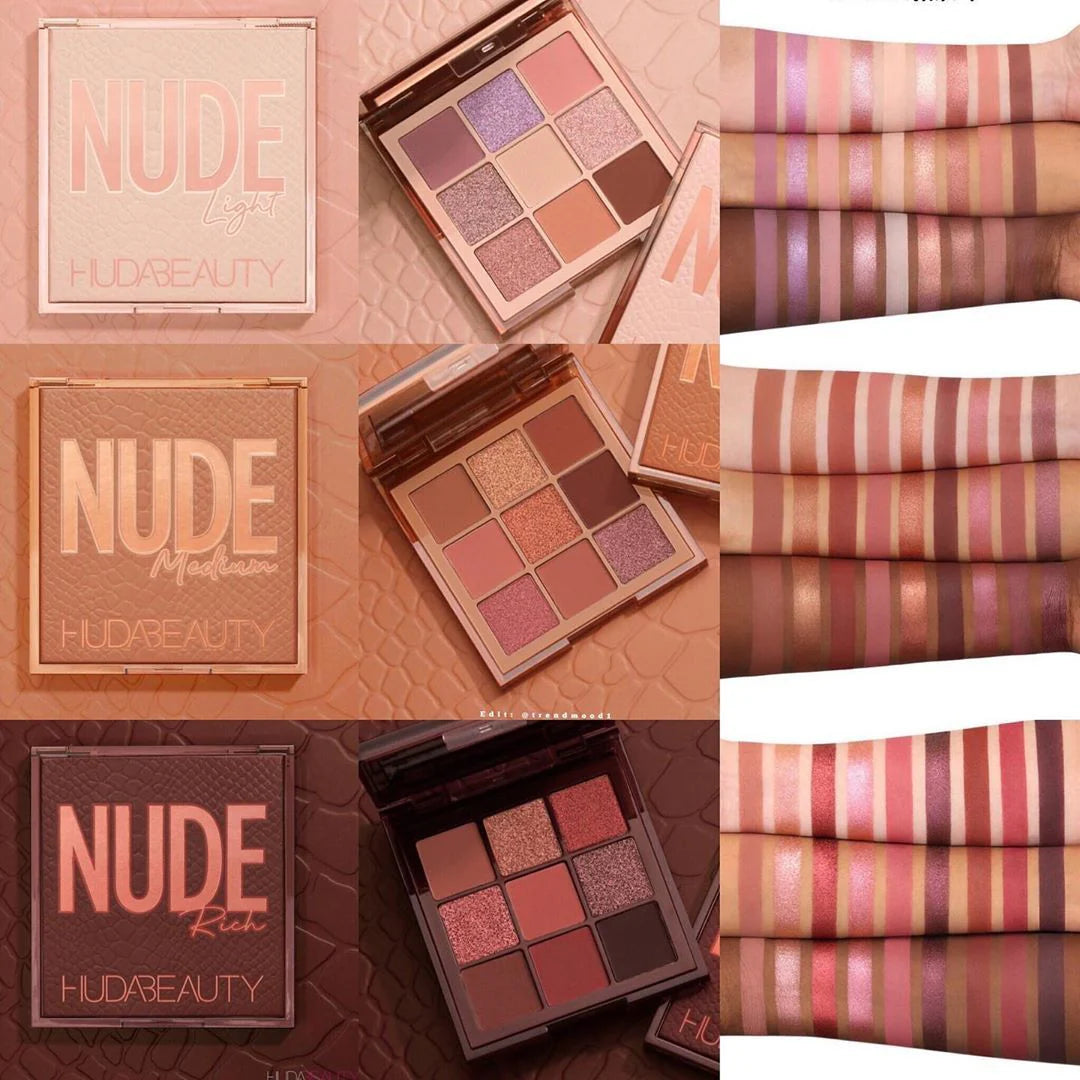 Huda Beauty Nude Medium Eyeshadow Palette Pakistan