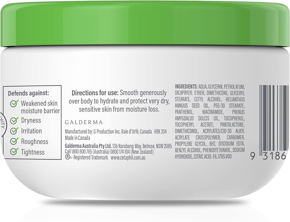 Cetaphil Moisturizing Cream 250g Dry Skin Pakistan