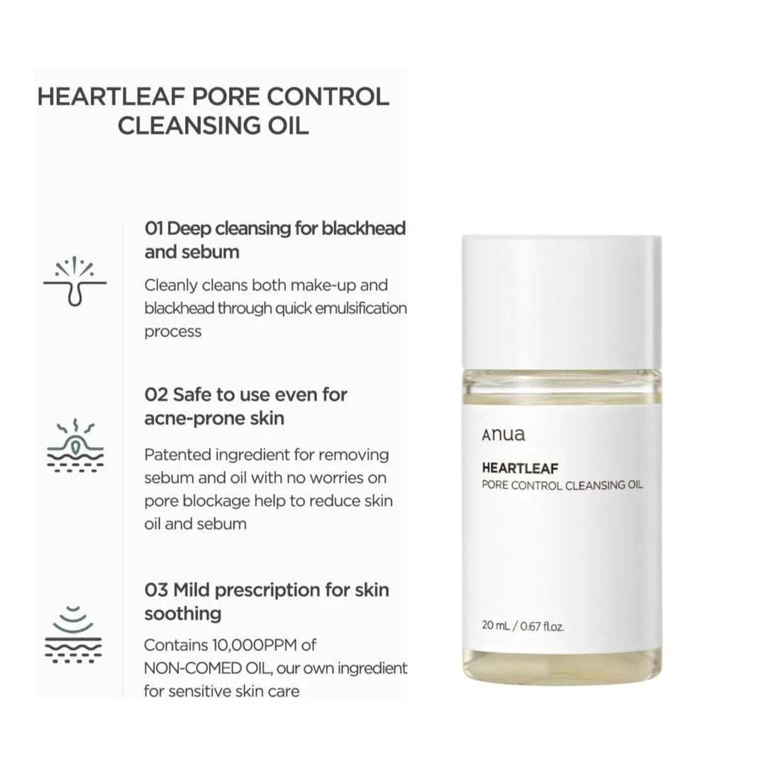 Anua Heartleaf Cleansing Oil Mini 20ml Pakistan