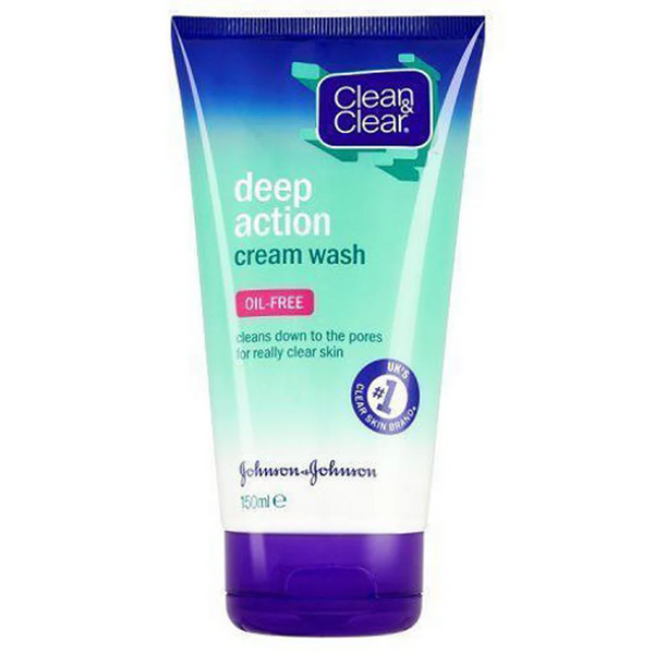 Clean & Clear Deep Action Cream Wash