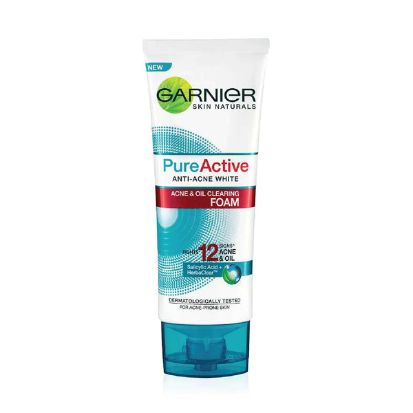 GARNIER PURE ACTIVE ANTI-ACNE WHITE FOAM
