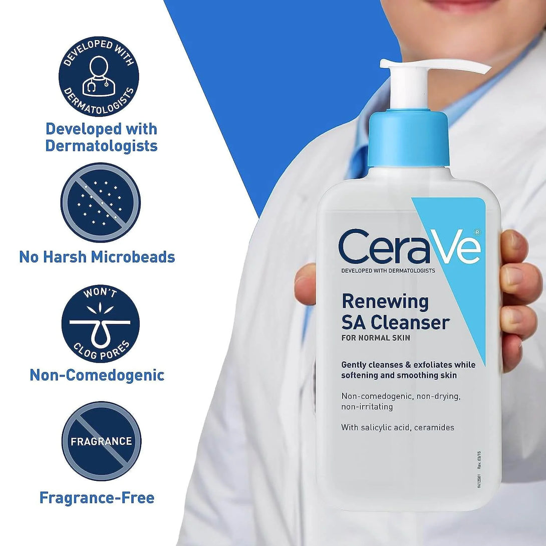 CeraVe SA Cleanser 237ml Renewing Exfoliating Pakistan