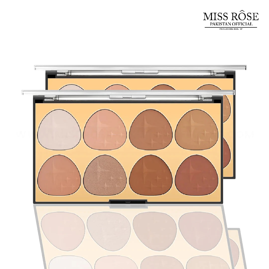 Miss Rose 3D Contour-Face Palette - trendifypk