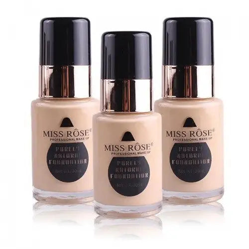 Miss Rose Professional MakeUp Natural Foundation 30ML-trendify.pk