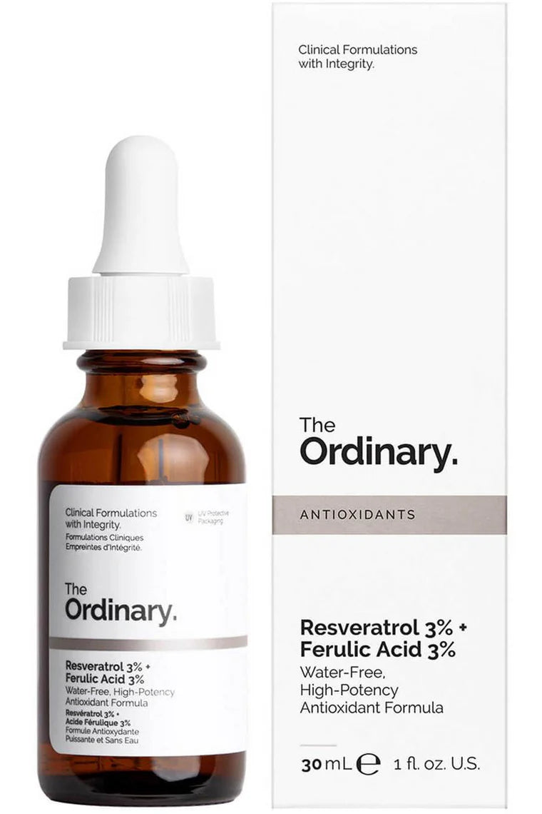 The Ordinary Resveratrol Ferulic Acid Antioxidant Serum 30ml Pakistan