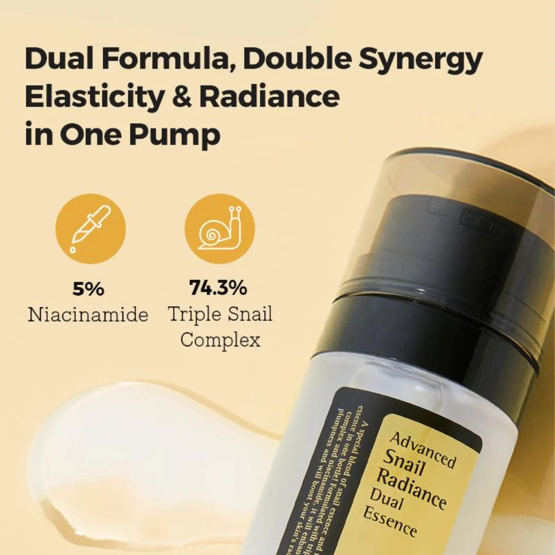 CosRx Advanced Snail Radiance Dual Essence 80ml Pakistan