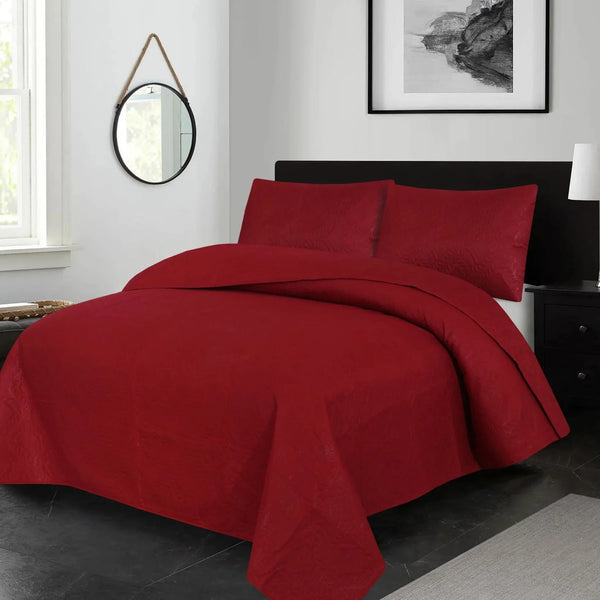 Quilted BEDSPREAD SET - 3 PCS