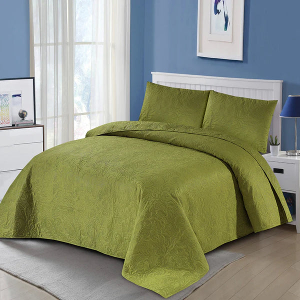 Quilted BEDSPREAD SET - 3 PCS