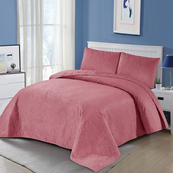 Quilted BEDSPREAD SET - 3 PCS