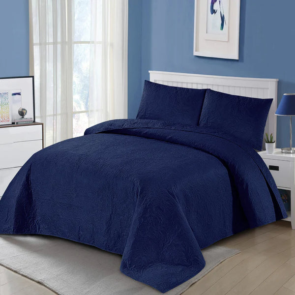 Quilted BEDSPREAD SET - 3 PCS