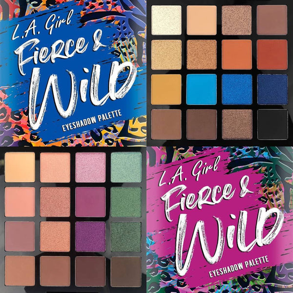L.A. Girl Fierce Wild Eyeshadow Palette Pakistan-trendify.pk