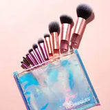 Real Techniques Makeup Brushes Travel Fantasy Mini Set 10 In 1 + Bag