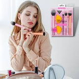 Real Techniques Everyday Essentials Makeup Brush Set with Bonus Miracle Complexion Sponge