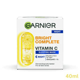 Garnier Bright Complete Vitamin C Yoghurt Sleeping Mask Night Cream 50ml