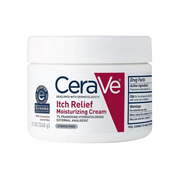 CeraVe Itch Relief Moisturizing Cream 340g Pakistan - trendifypk