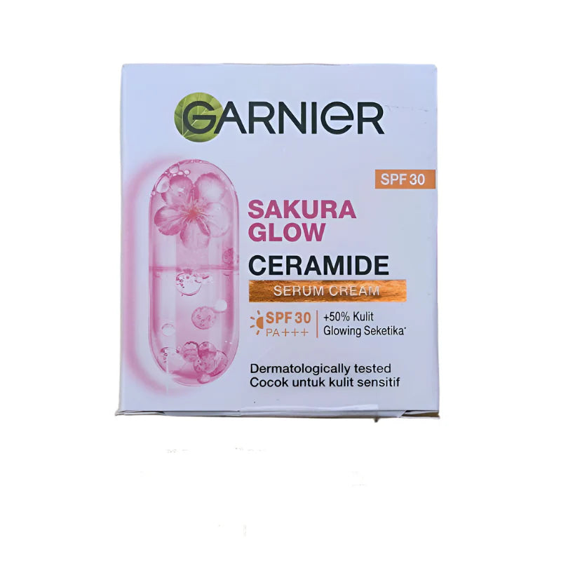 Garnier Sakura Glow Ceramide Serum Cream SPF 30 PA+++