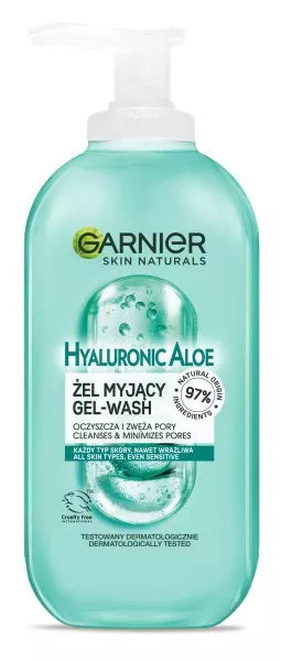 Garnier Skin Naturals Hyaluronic Aloe Gel Wash
