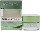 LOreal Paris Pure Clay Mask Purifies Matifies 50ml