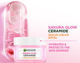 Garnier Sakura Glow Ceramide Serum Cream SPF 30 PA+++